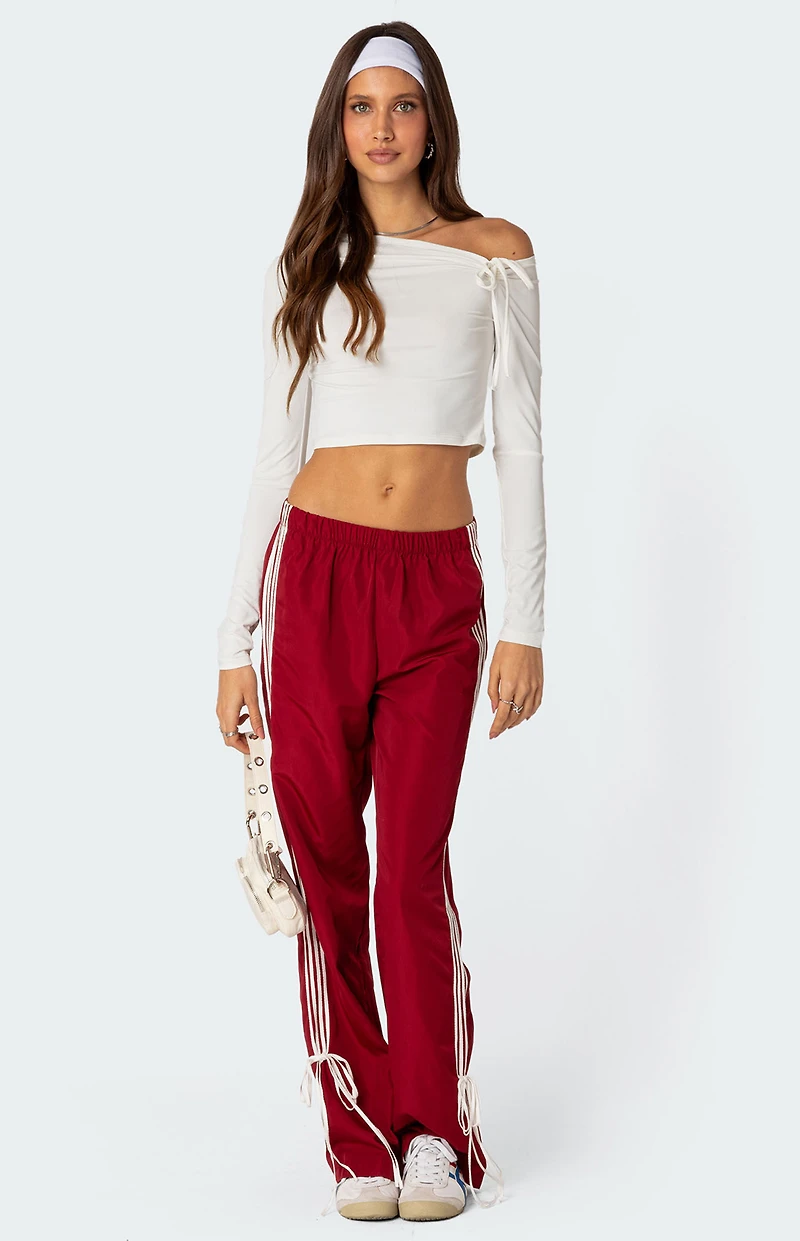 Edikted Winona Asymmetric Tie Top