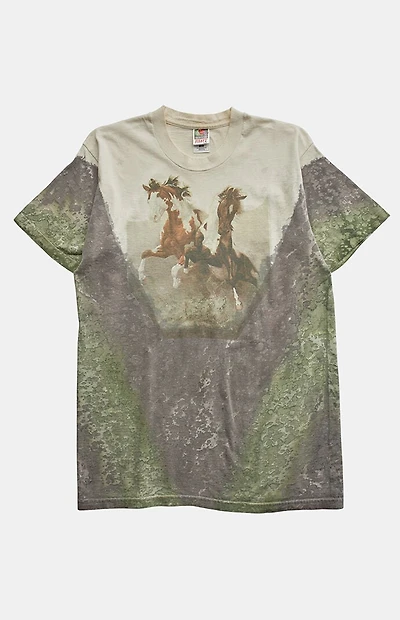 PS VINTAGE 2000s Horses T-Shirt