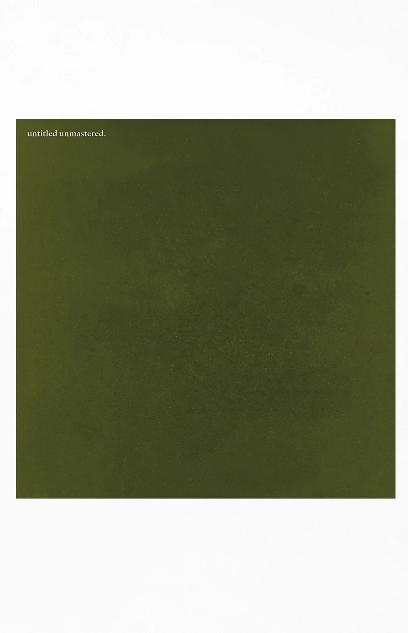 Kendrick Lamar Untitled Unmastered Vinyl Record