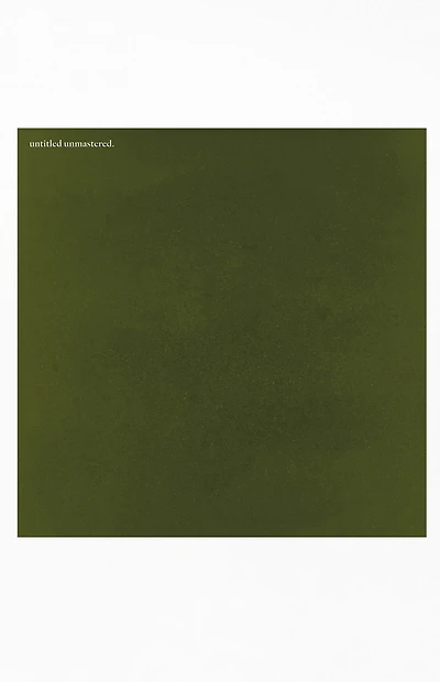 Kendrick Lamar Untitled Unmastered Vinyl Record