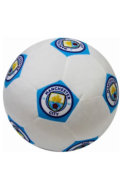 Manchester City FC Official Ball Shaped Football Cushion