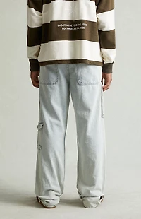 Pacsun Dylan Baggy Jeans Cargo Light Indigo