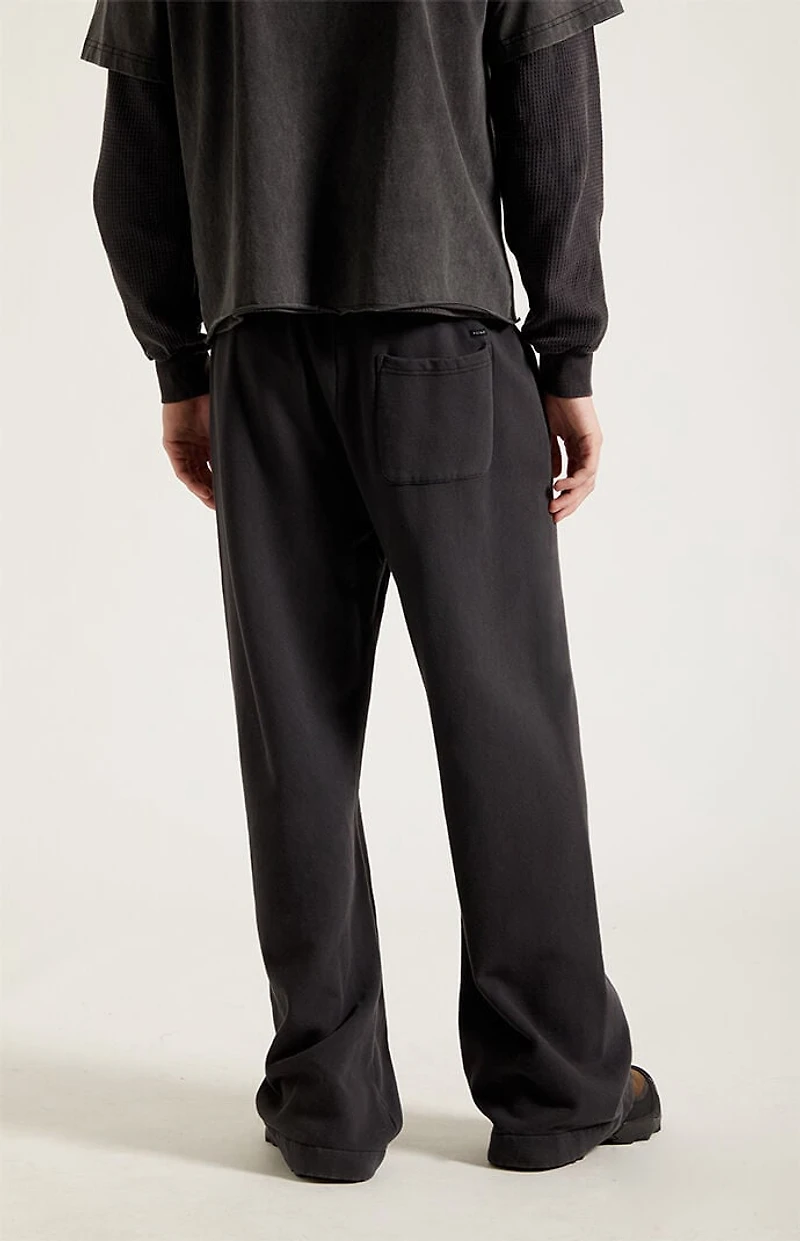 Pacsun Black Wash Baggy Sweatpants