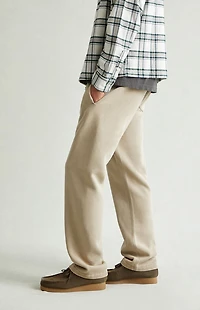 Pacsun Tan Straight Leg Sweatpants