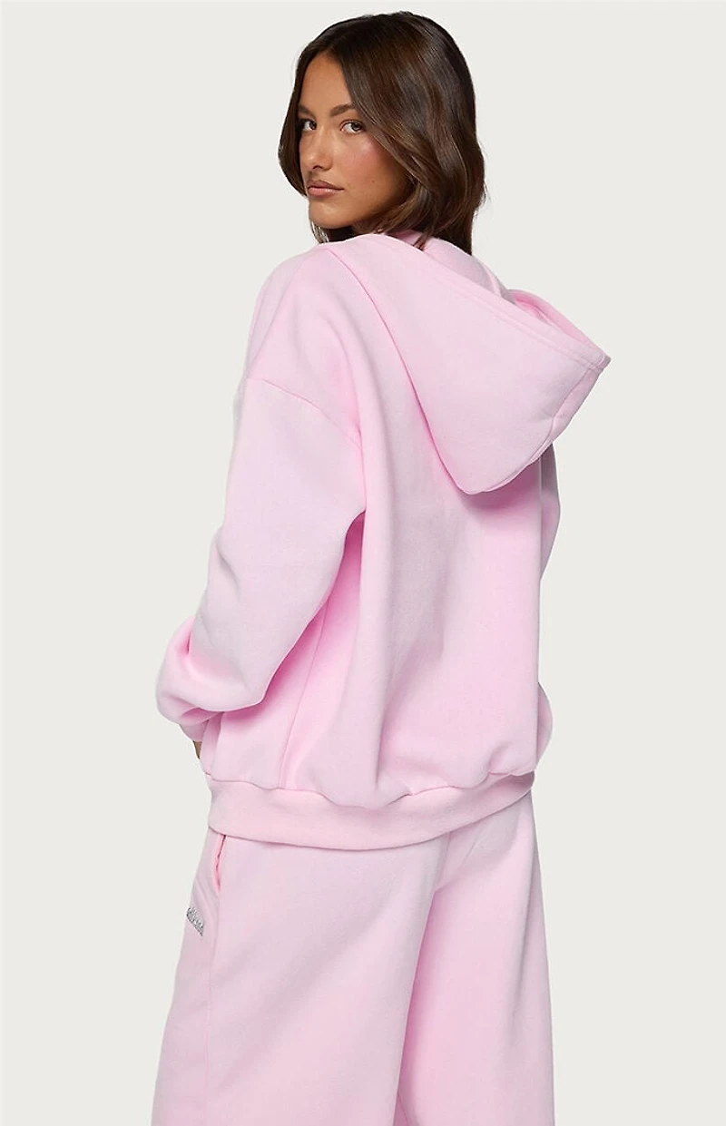 Edikted Diva Zip Up Hoodie