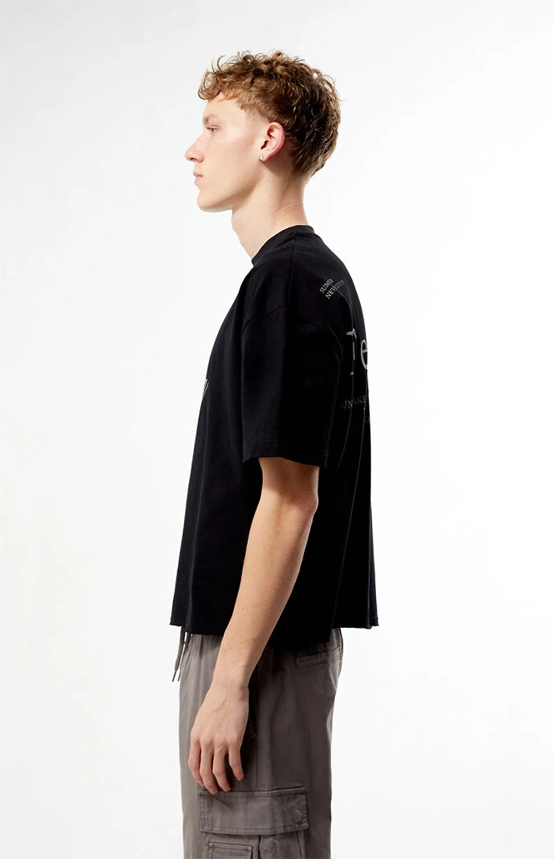 Pacsun Fear Nothing Cropped Boxy T-Shirt