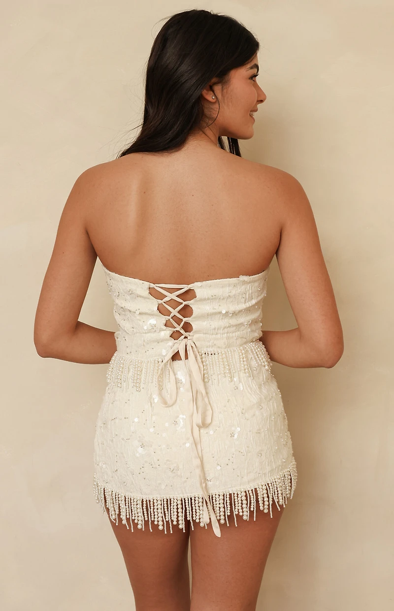 Dippin' Daisy's Champagne Mini Skirt