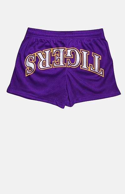 UPSIDE Louisiana State University Tigers Mini Mesh Shorts