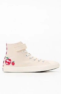 Converse Kids Chuck Taylor Apple Checkered All Star Easy On High Top Shoes