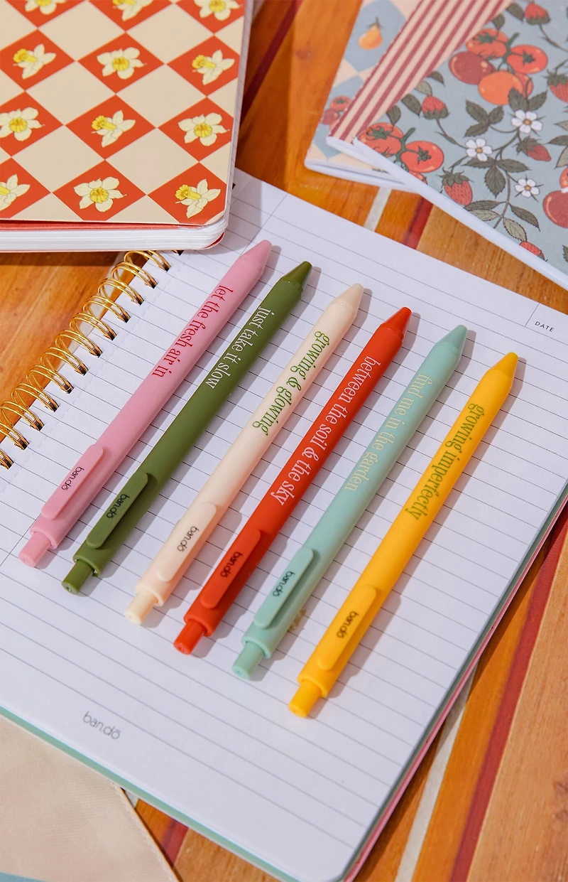 ban.do Garden Sayings Write On Gel Pen Set
