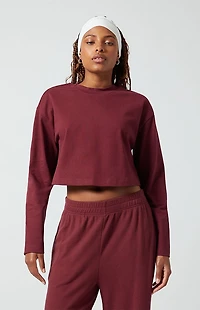 PAC 1980 Active Sedona Jersey A Team Long Sleeve Cropped T-Shirt