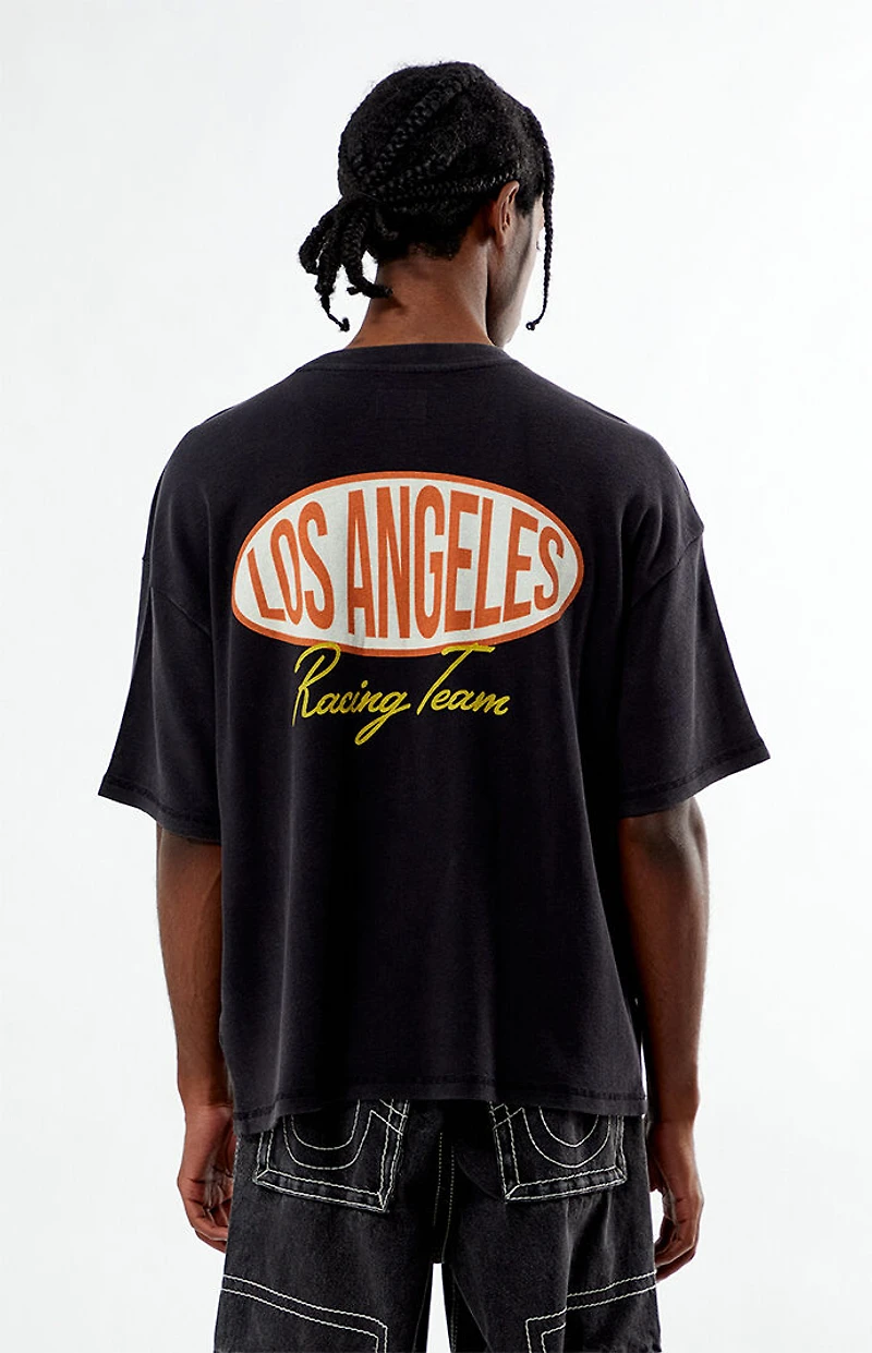 Pacsun Racing Team Waffle Knit T-Shirt