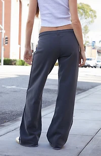 John Galt Dark Gray Hilary Soft Baggy Sweatpants