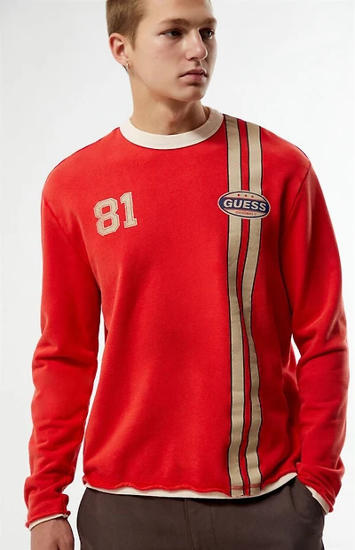 GUESS Originals Racing Crew Neck Sweatshirt