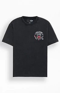 Netflix x Stranger Things Hellfire Club Cropped T-Shirt
