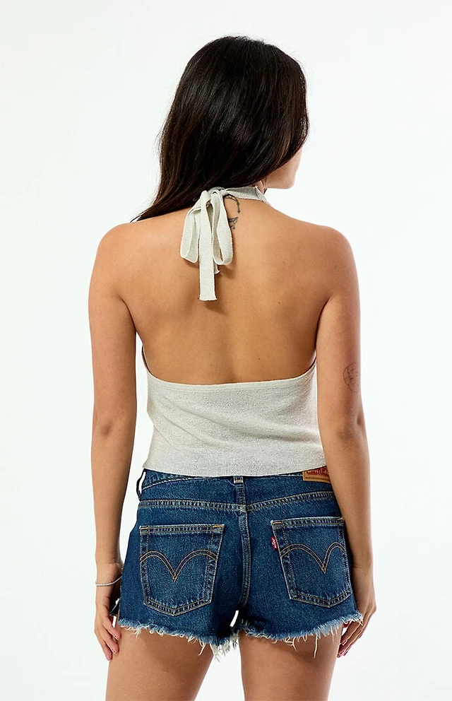 Beverly and Beck Athena Halter Sweater