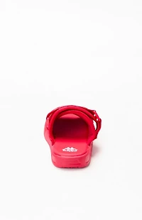 Kappa Red Authentic Bastian 1 Slide Sandals