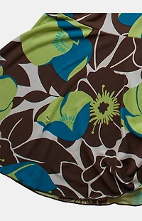 PS VINTAGE Brown 2000s Y2K Midi Skirt