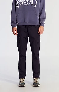Pacsun Stretch Black Slim Cargo Pants