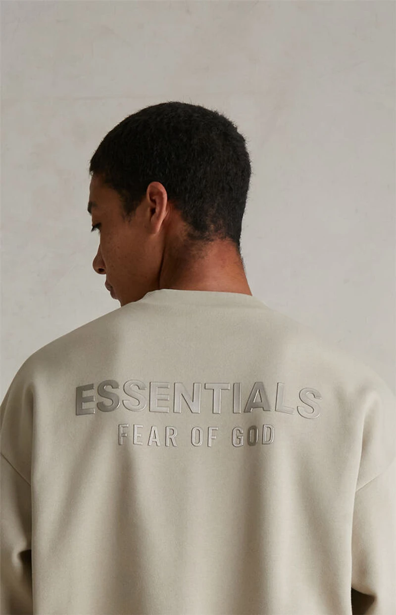 Fear of God ESSENTIALS Timber Classic Fleece Crew Neck Sweatshirt