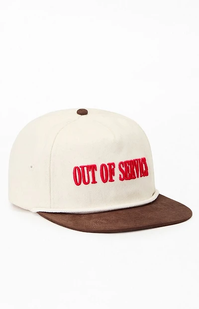 Pacsun Out of Service Wool Golfer Dad Hat
