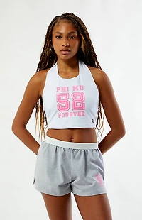 HYPE & VICE Phi Mu Tailgate Halter Top