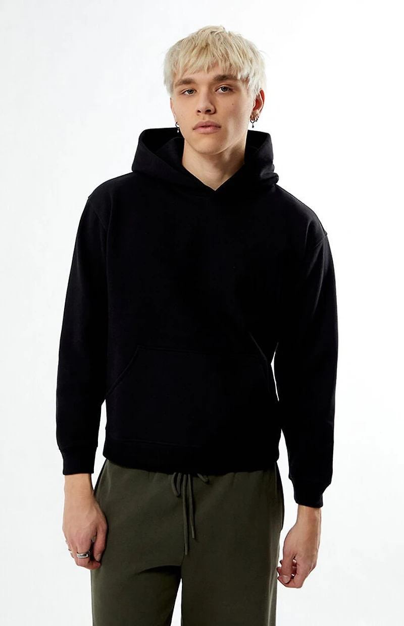 Pacsun Black Solid Color Hoodie