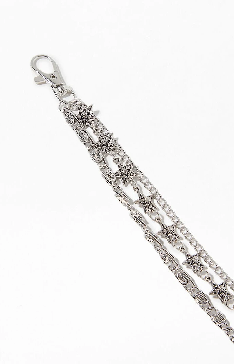 Pacsun Star Wallet Chain