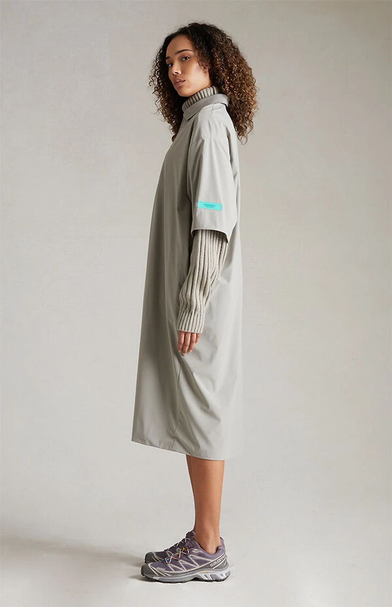 Fear of God ESSENTIALS Women's Seal Full Zip Polo Dress