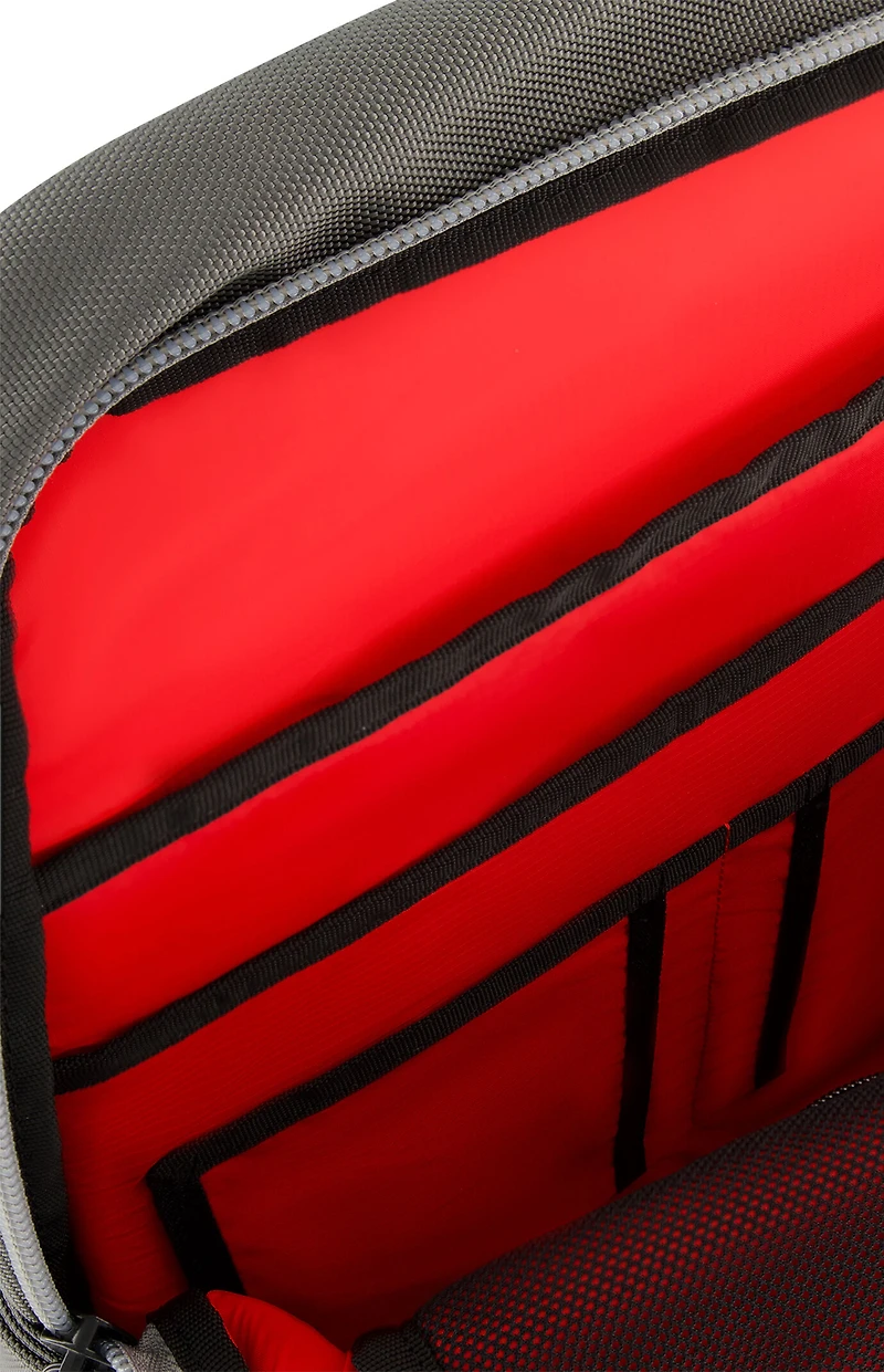 New Balance Gray Legacy Icon Flap Backpack