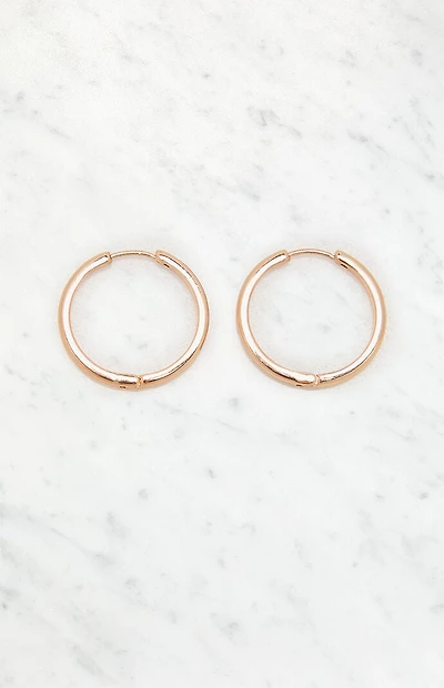 John Galt Gold Hoop Earrings