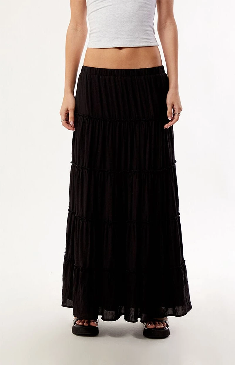 Your Favorite Tiered Maxi Skirt