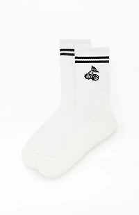Pacsun Cherry 8 Ball Crew Socks