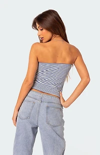 Edikted Lilah Striped Tube Top