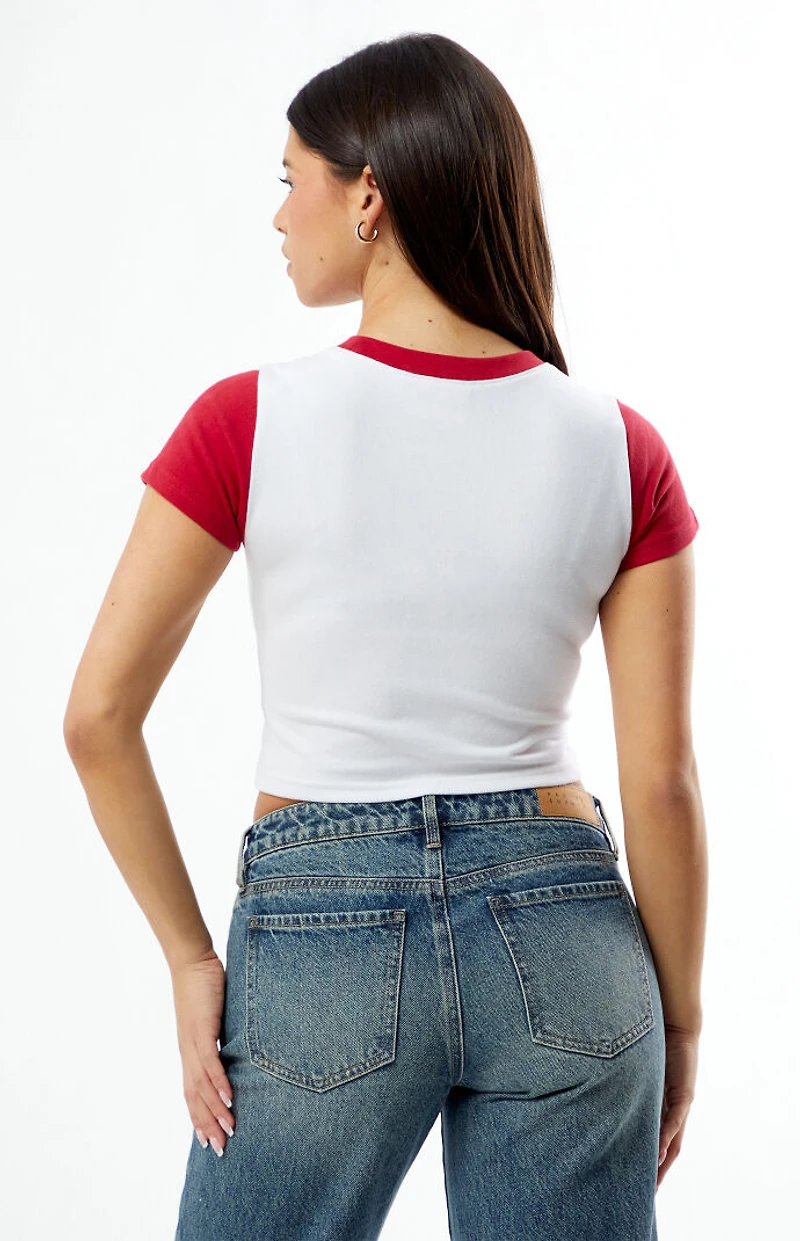 By Samii Ryan Care Bears x Strawberry Shortcake Happiness Baby T-Shirt