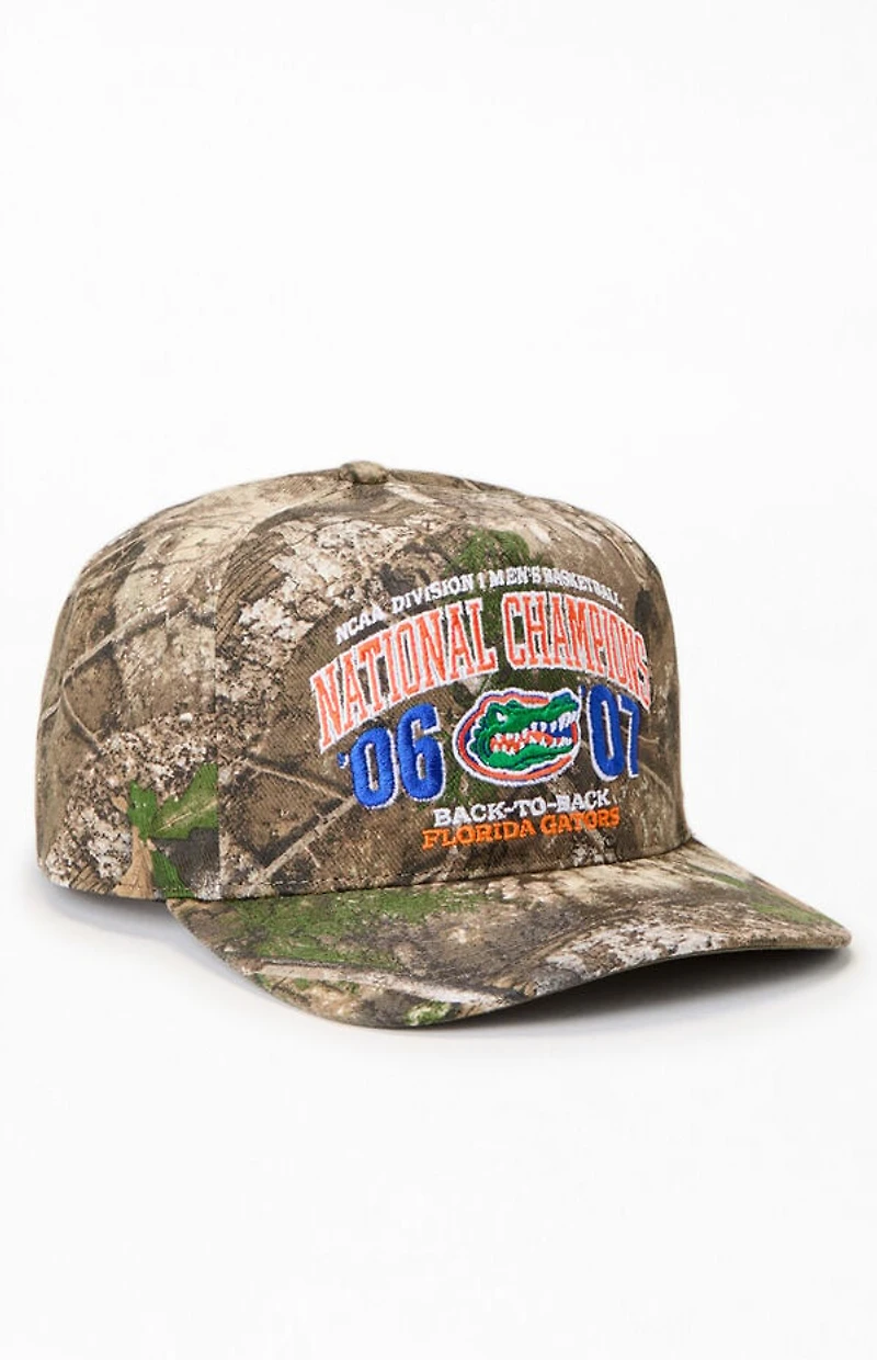 47 Brand Florida Gators Camo Back To Back Hitch Snapback Hat