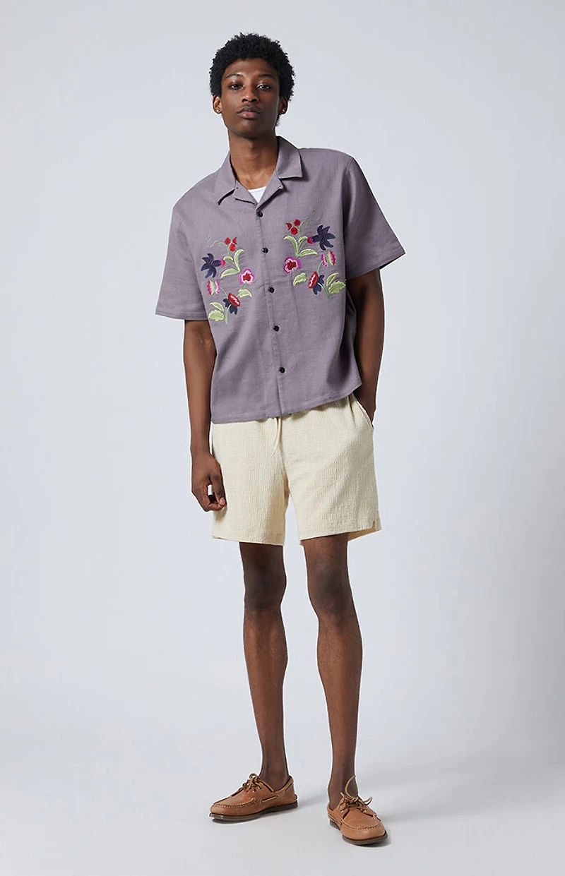 Pacsun Pointelle Textured Shorts