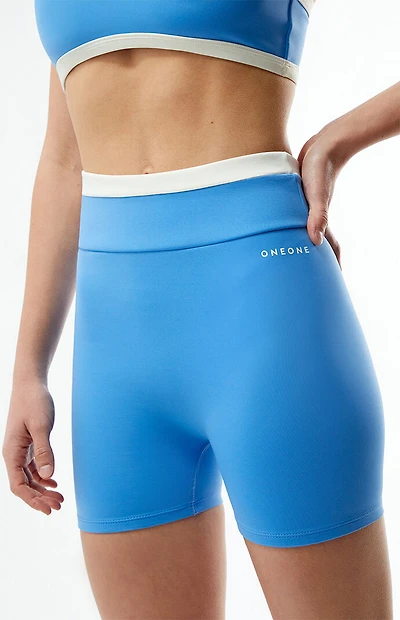 ONEONE Active Blue Alanna Biker Shorts