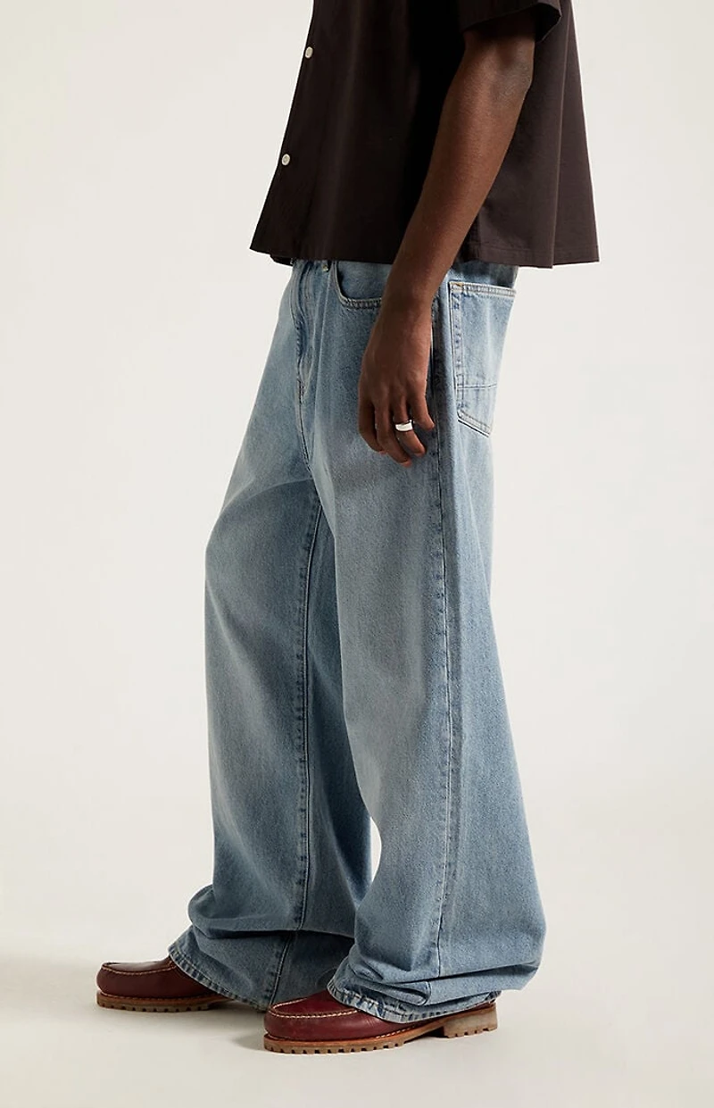 Pacsun Blake Extreme Baggy Jeans Light Indigo