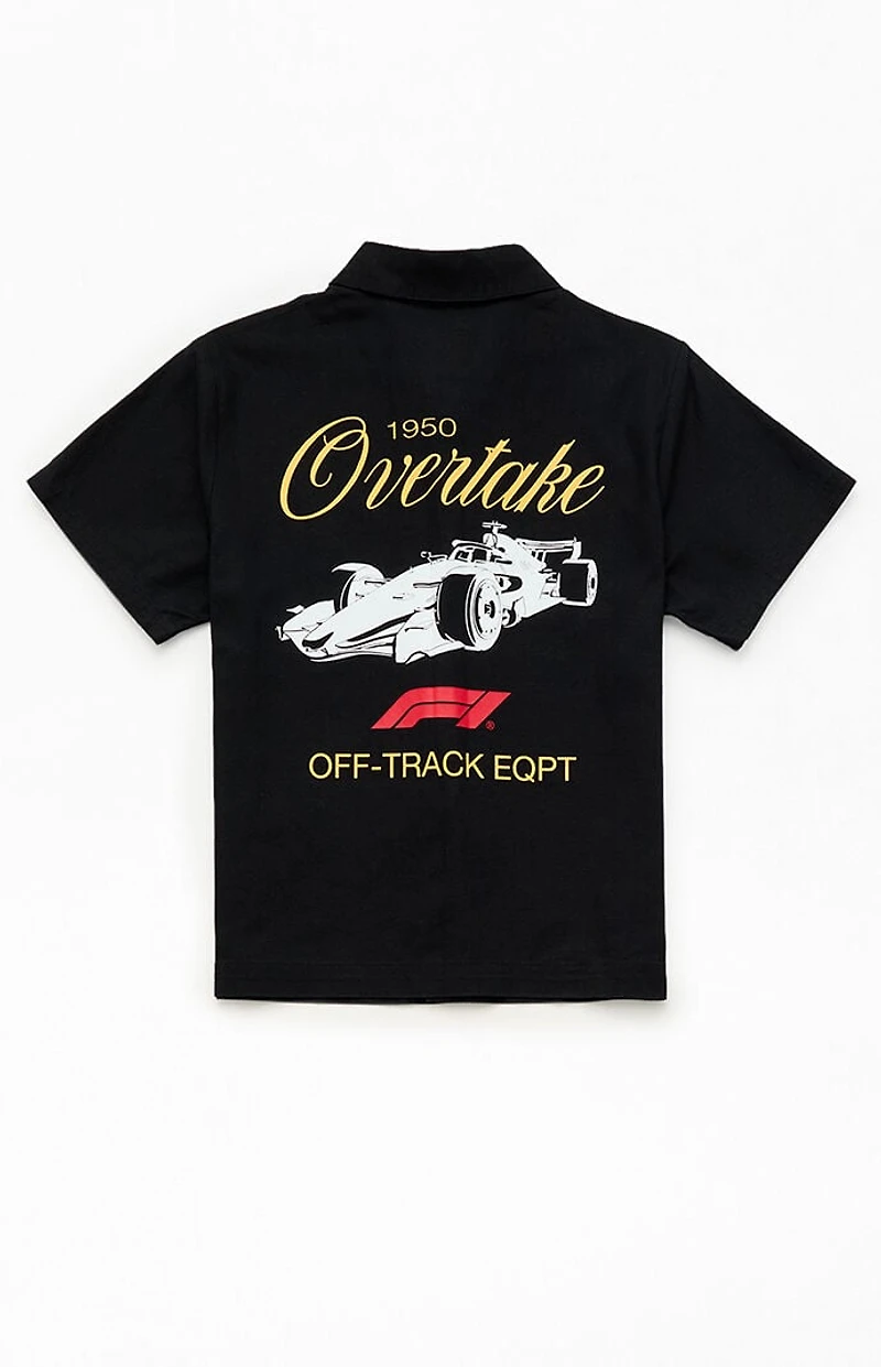 Formula 1 x Pacsun Kids Overtake Garage Staff Work Shirt