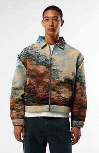 Pacsun Voice Divine Jacquard Gas Jacket