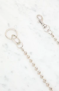 LA Hearts Beaded Ball Wallet Chain