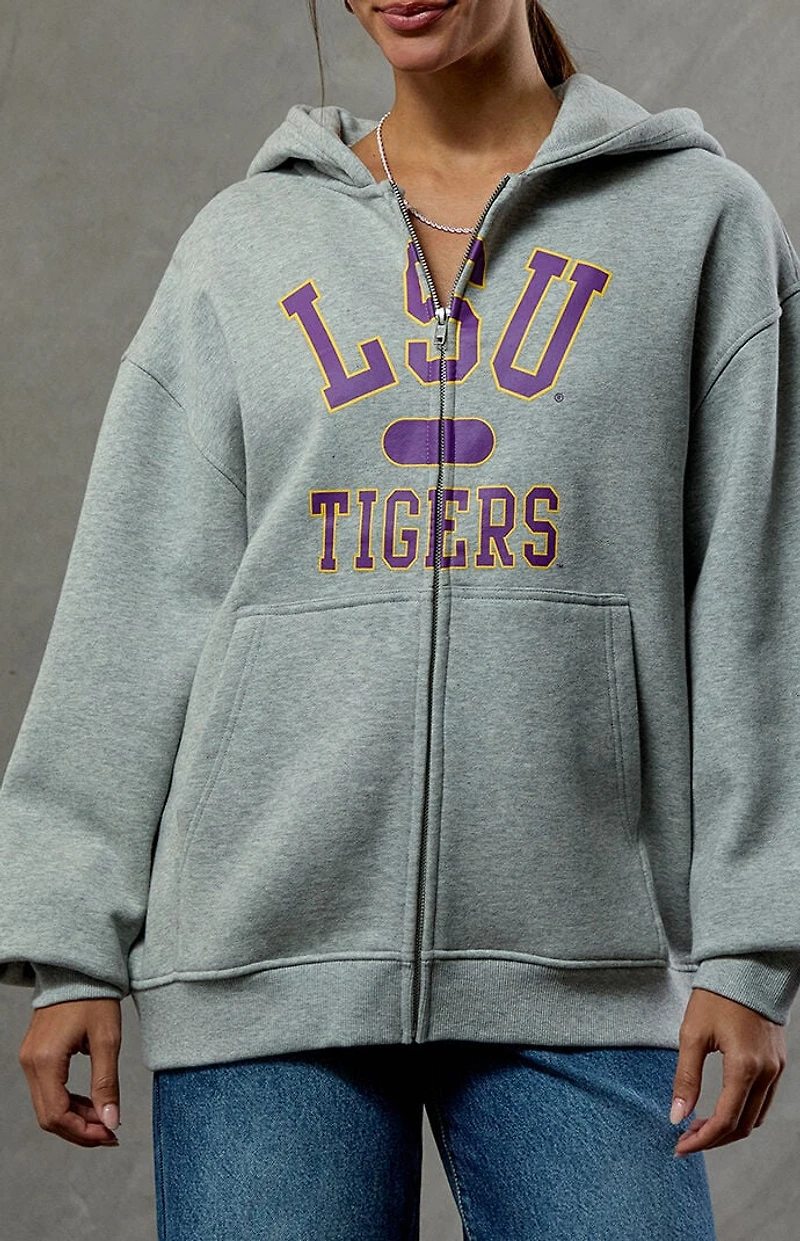 WILD COLLECTIVE LSU Tigers Zip Up Hoodie