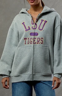 WILD COLLECTIVE LSU Tigers Zip Up Hoodie