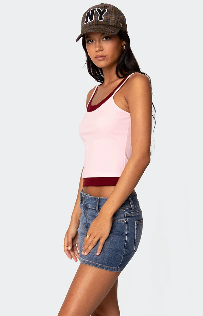 Edikted Element Layered Tank Top