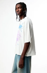 Pacsun Purple Cropped Boxy T-Shirt