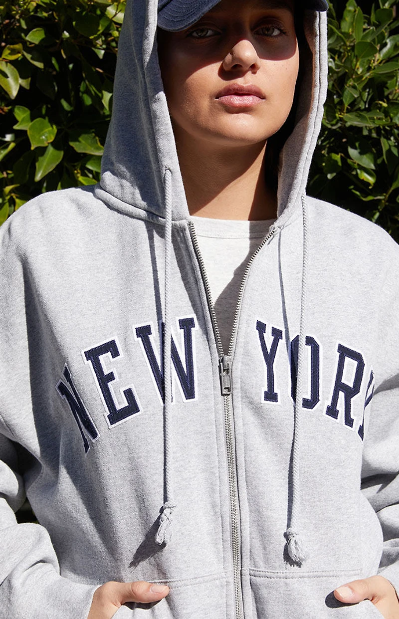 John Galt Christy New York Full Zip Hoodie