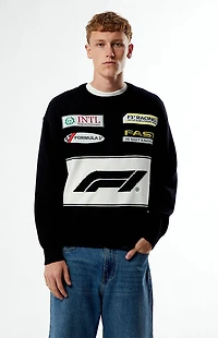 Formula 1 x Pacsun Monza Italy Sponsorship Crew Neck Sweater