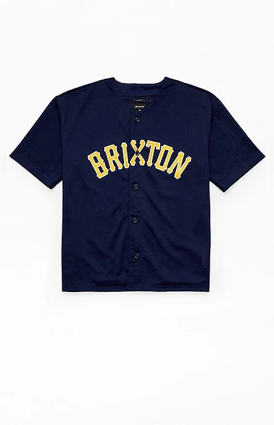 Brixton Mesh Baseball Short Sleeve Jersey