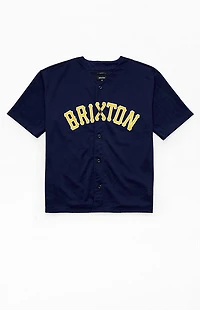 Brixton Mesh Baseball Short Sleeve Jersey
